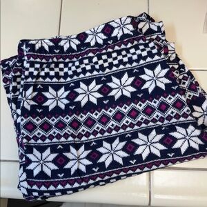 Gap fairisle flannel pajama bottoms (women’s S)